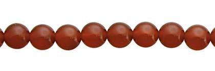 20MM ROUND RED AGATE BEAD